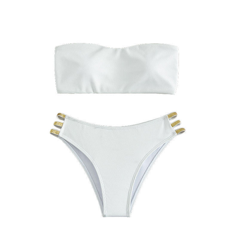 Damen Bandeau-Bikini-Oberteil Drune