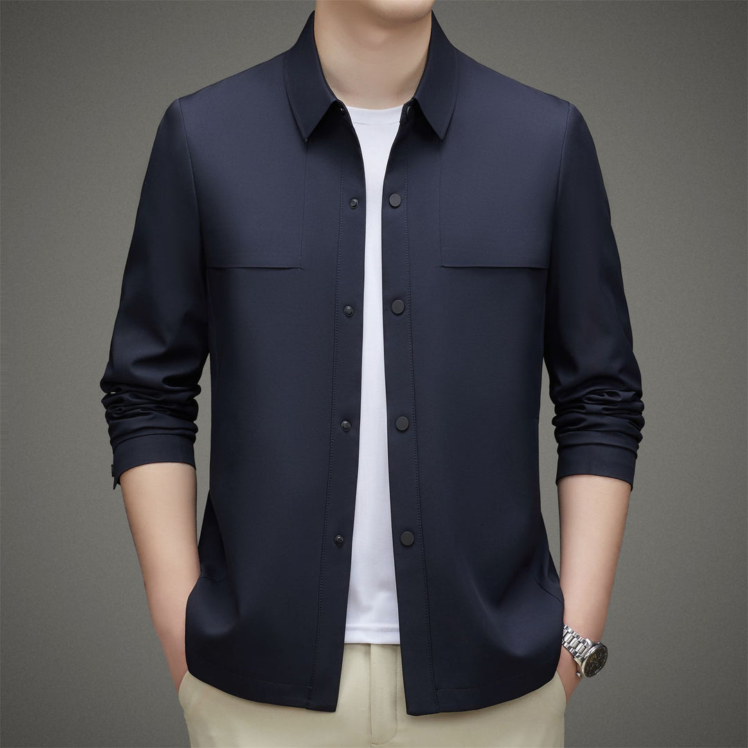Herren elegante leichtgewichtige Outdoorjacke mit praktischen Taschen Drune