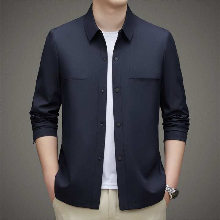 Herren elegante leichtgewichtige Outdoorjacke mit praktischen Taschen Drune