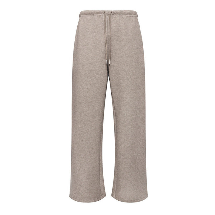 Damen Extraweite Lounge-Palazzo-Sweathose mit Komfortbund und Kordelzug Drune