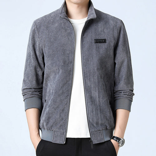 Herren Modische Steppjacke mit kragen Drune
