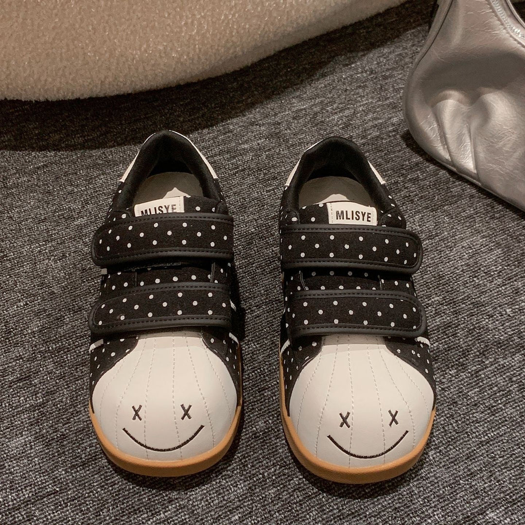 Damen Sneakers mit breiten Klettverschlüssen und lässigem Design Drune