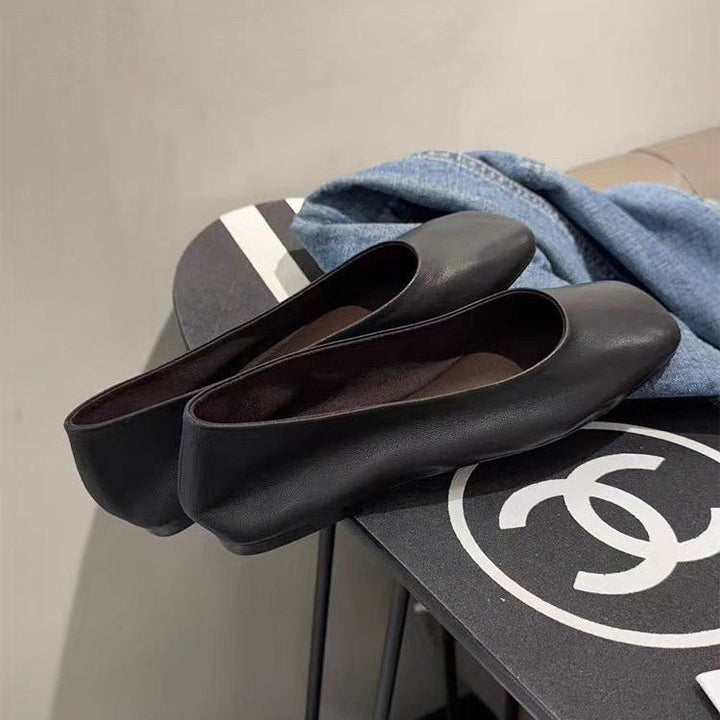 Damen Ballerinas aus hochwertigem Leder mit ergonomischem Fußbett Drune