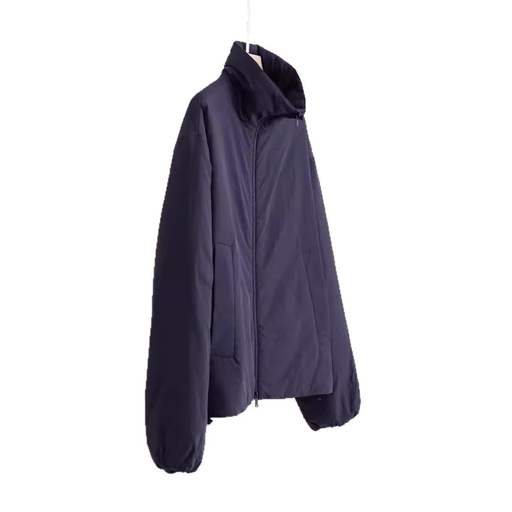 Damen Übergangsjacke mit hohem Kragen und seitlichen Taschen Drune