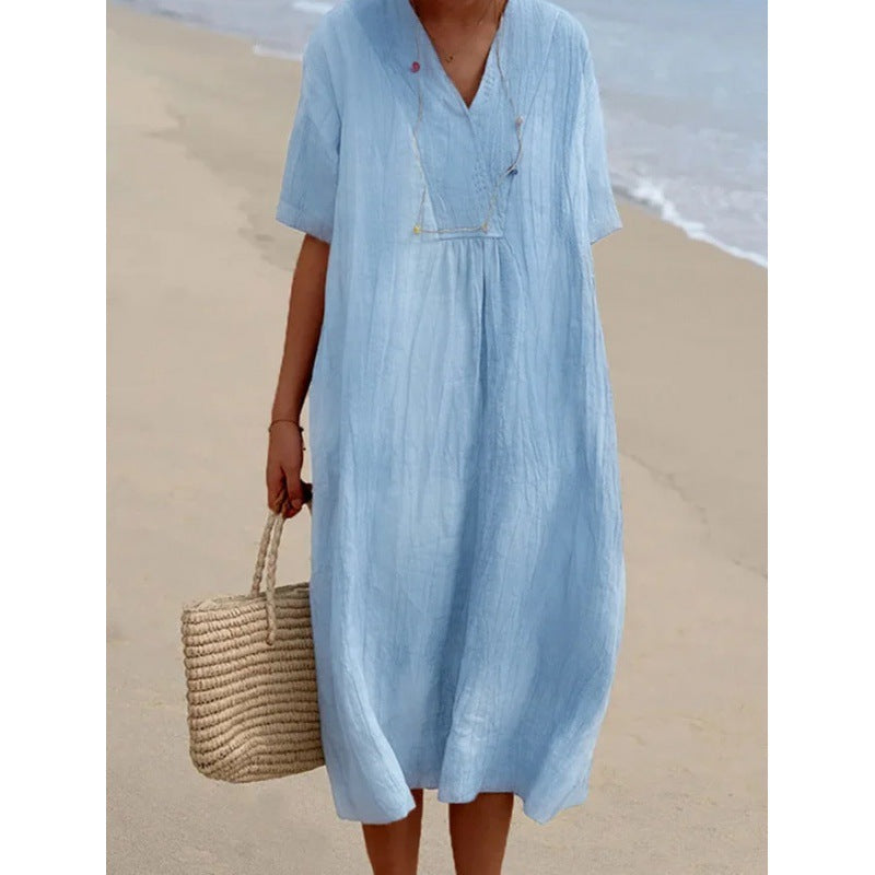 Damen Maxikleid Drune