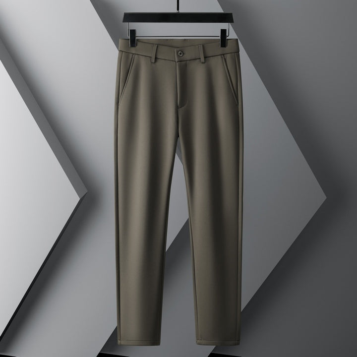 Herren Hochwertige Chino-Hose Drune