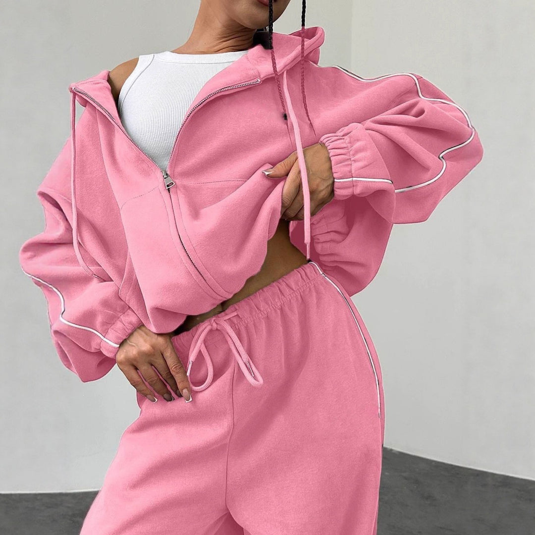 Damen Oversize Hoodie-Set Drune