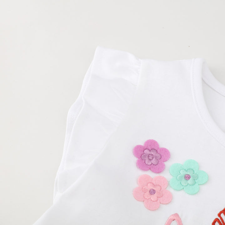 Mädchen Hochwertiges Tüllkleid mit Einhorn-Applikation Drune
