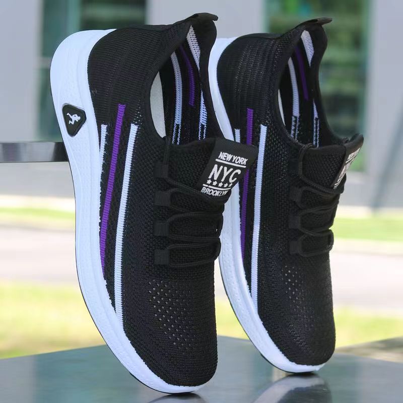 Damen Sportliche Sneakers mit atmungsaktiver Struktur und flexibler Dämpfung Drune