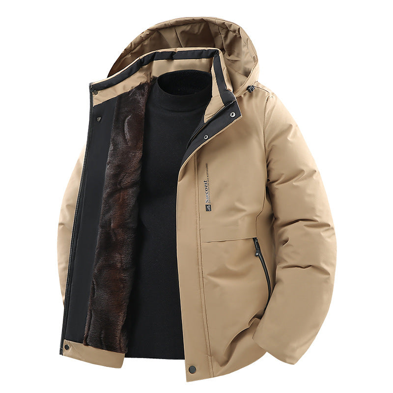 Herren isolierte Winterjacke Drune