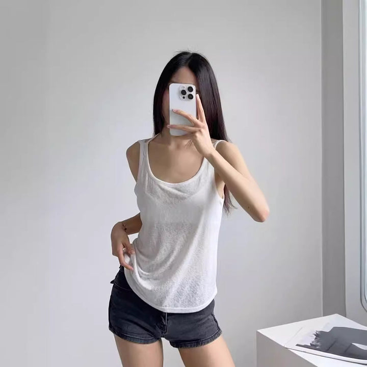 Damen Komfortables Sporttop Drune