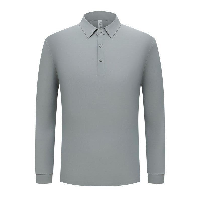 Herren Longsleeve Poloshirt Drune