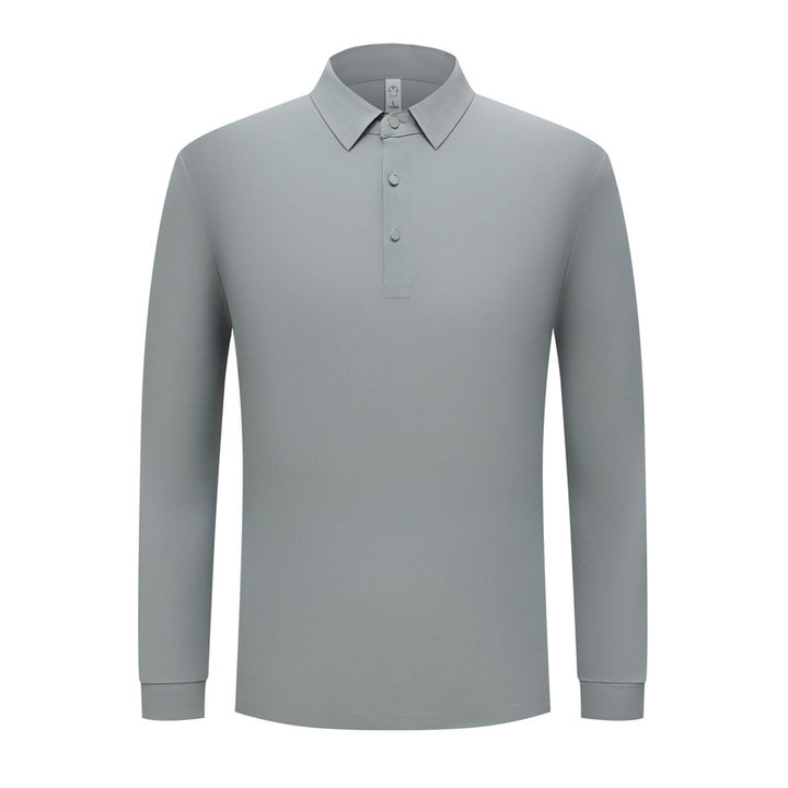 Herren Longsleeve Poloshirt Drune