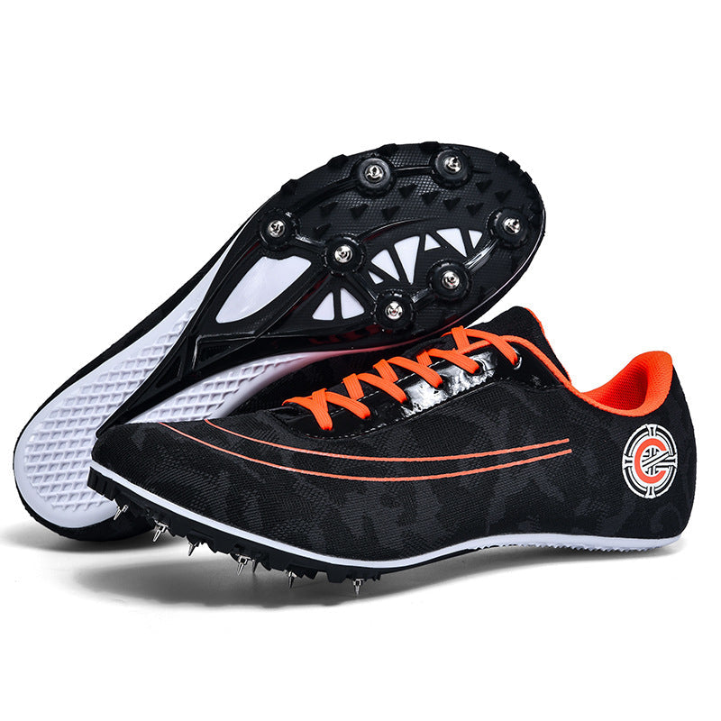 Damen Hochgeschwindigkeits-Leichtathletikschuhe mit optimiertem Spike-Design Drune