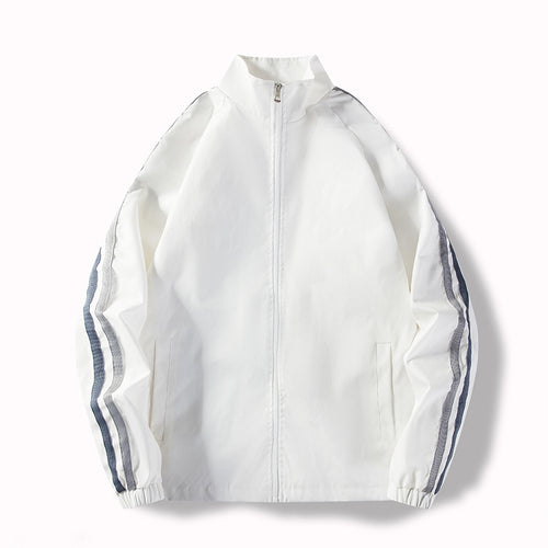 Herren Funktionsjacke mit hohem Kragen und seitlichen Reißverschlusstaschen Drune