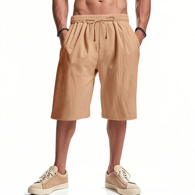 Herren bequeme Cargo-Shorts mit elastischem Bund und großzügigen Taschen Drune