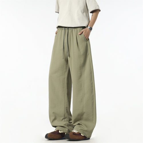 Damen Lässige und bequeme Weitgeschnittene Hose Drune
