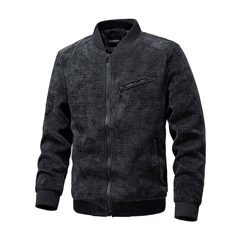 Herren Stylische und lässige Fleecejacke Drune