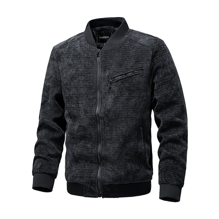 Herren Stylische und lässige Fleecejacke Drune
