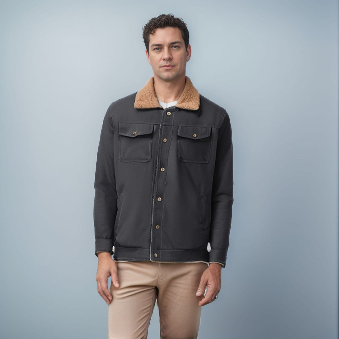 Herren Jacke mit Wendefunktion und Fleecefutter Drune