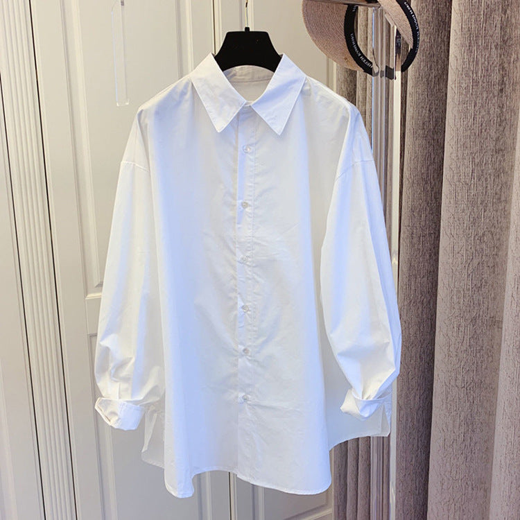 Damen Bequeme und stilvolle Oversized-Bluse Drune