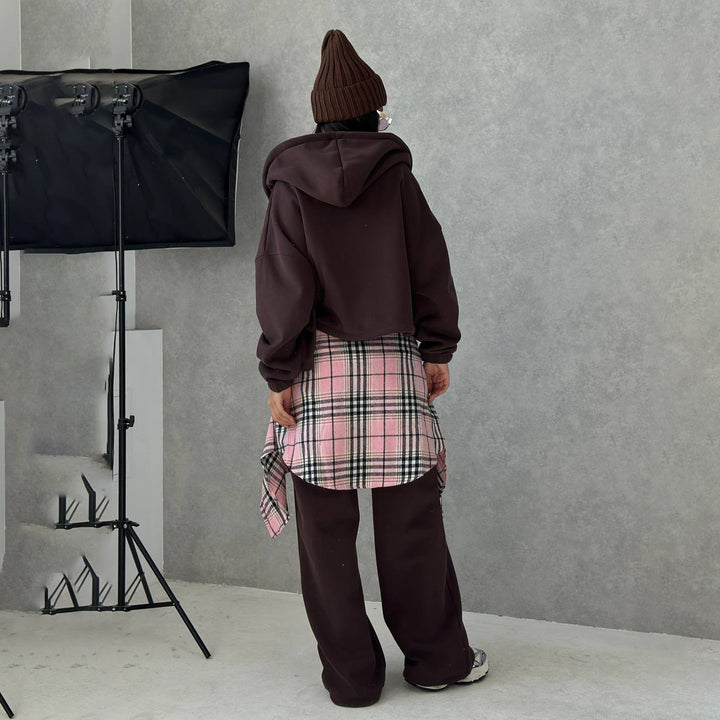 Damen Sportliches Lounge-Outfit mit weitem Schnitt Drune