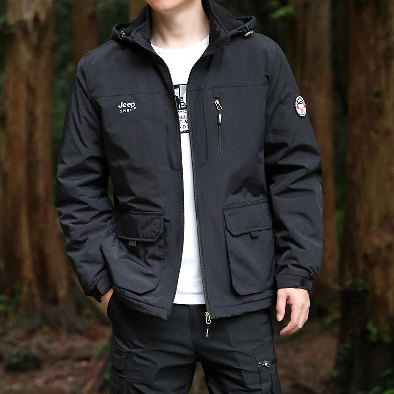 Herren Utility-Jacke Drune