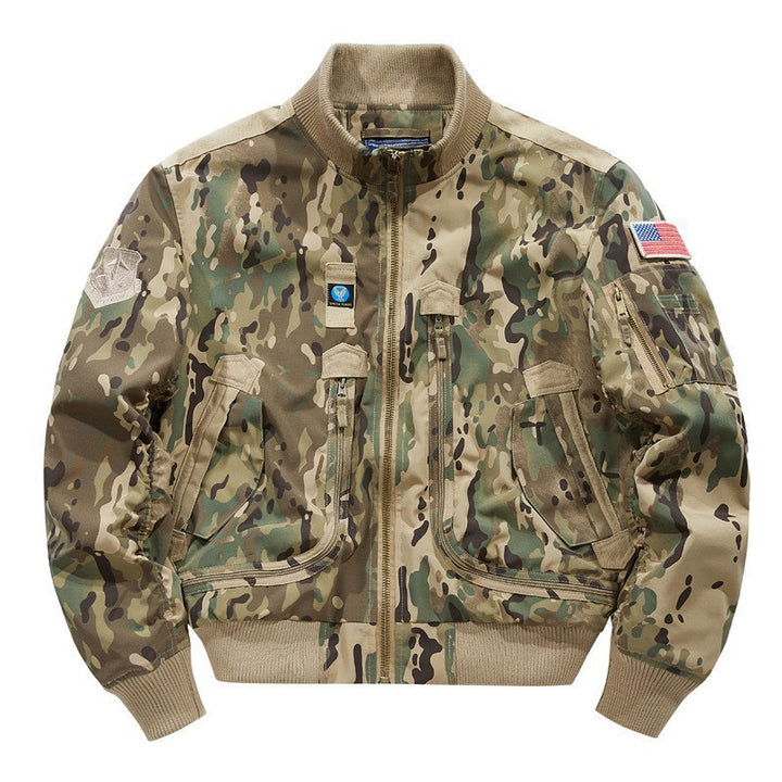 Herren Multifunktionale Bomberjacke mit vielseitigen Taschen Drune
