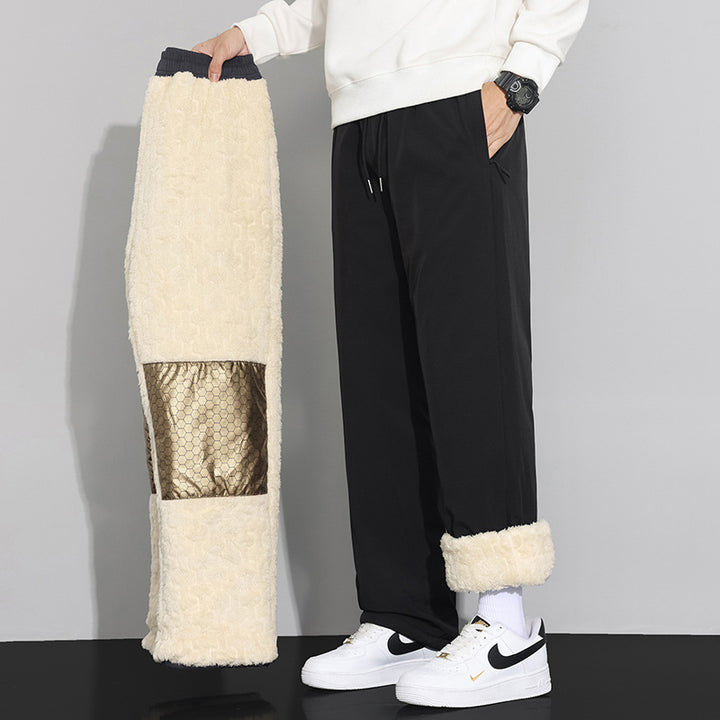 Herren Sportliche Fleece-Hose mit innovativen Einsätzen
