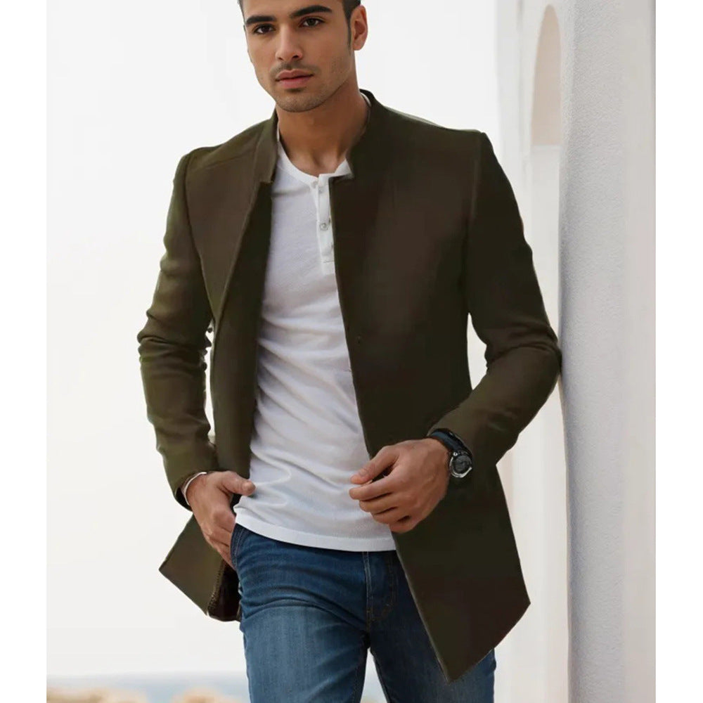 Herren elegante Freizeitjacke Drune