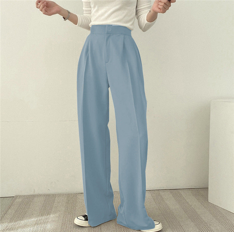 Damen Elegante und stylishe Hochwaisted Hose Drune