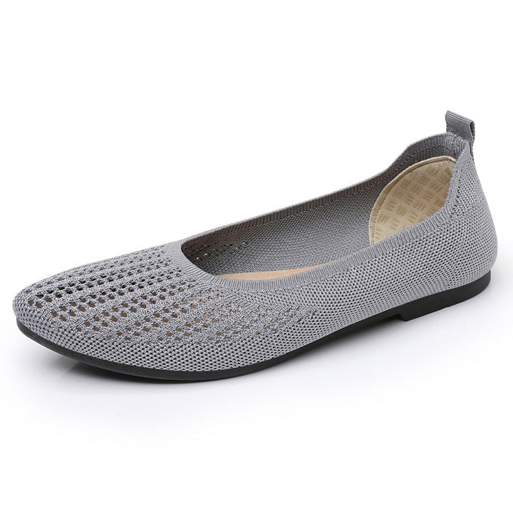 Damen Komfortable Ballerinas mit atmungsaktiver Netzstruktur und weichem Innenfutter Drune