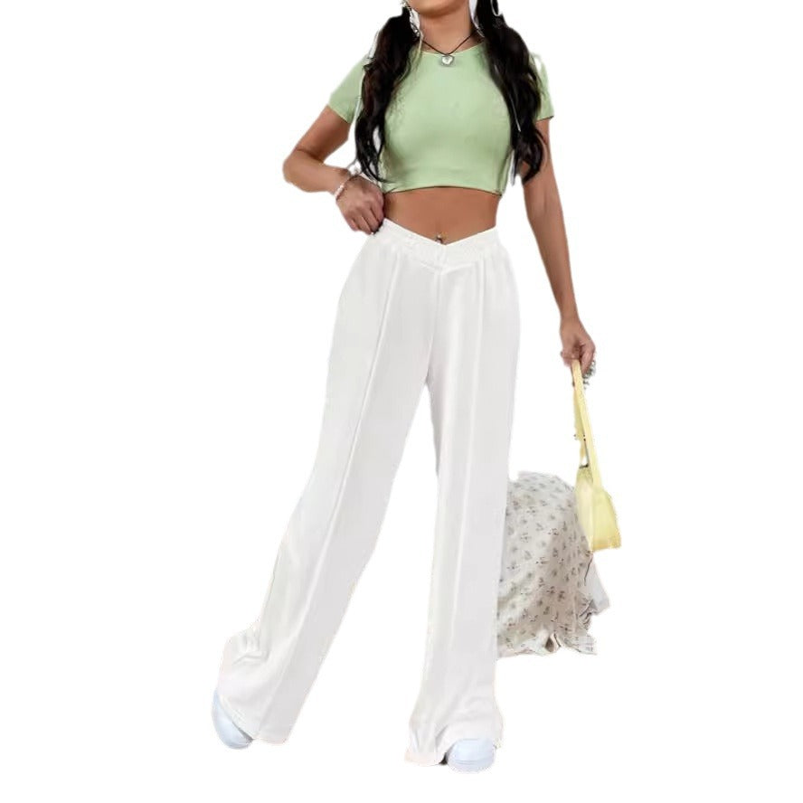 Damen Weite Freizeithose Drune
