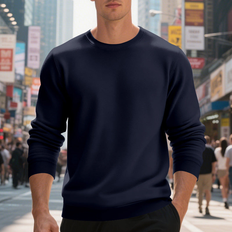 Herren Sweatshirt mit Rundhalsausschnitt Drune