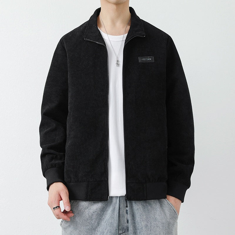 Herren Lässige Cordjacke Drune