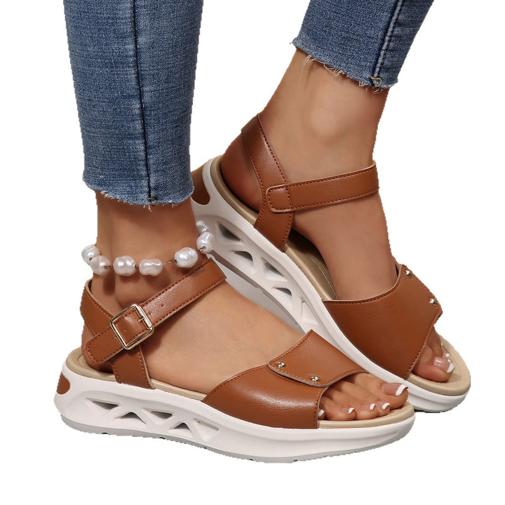 Damen verstellbare Komfortsandalen Drune