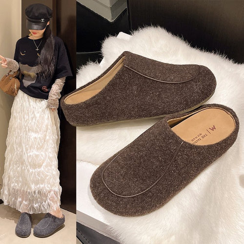 Damen Wohndeckenschuhe Drune