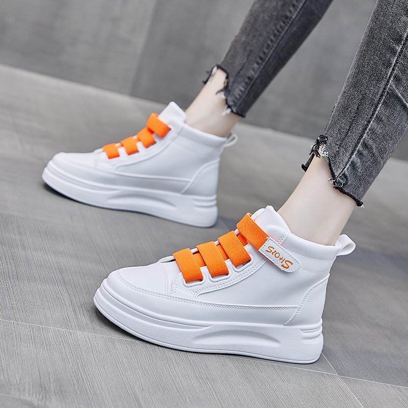 Damen High-Top Sneaker mit leichtem Design und verstellbaren Riemen Drune