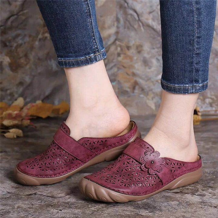 Drune | Damen Clogs Aus Leder Weite Passform Leicht