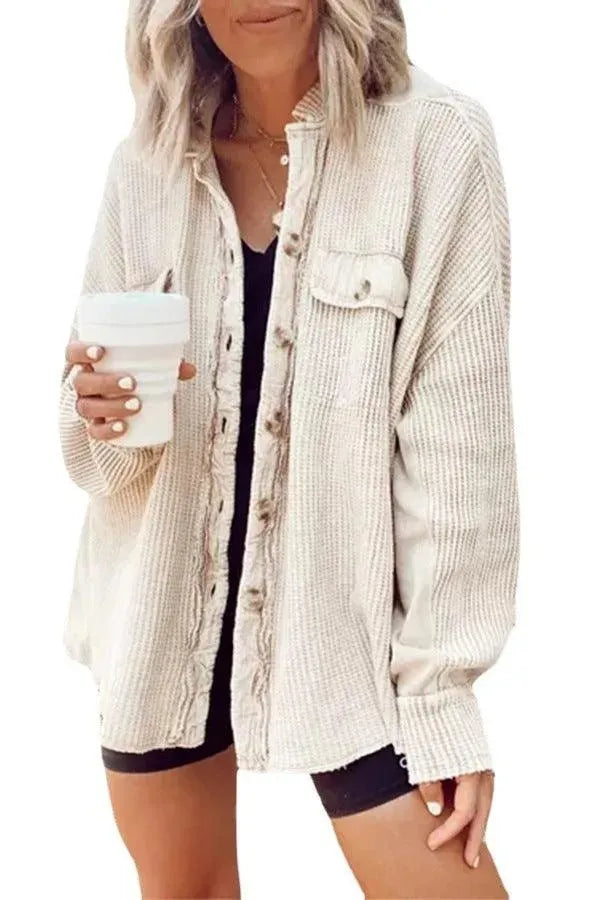 Drune | Damen unregelmäßige Hemdjacke