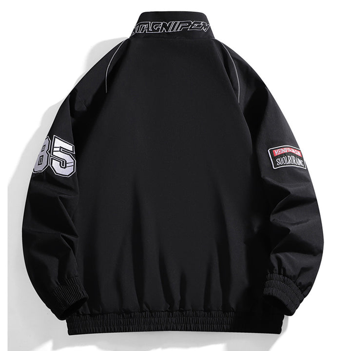 Herren Freizeitjacke mit hohem Kragen Drune