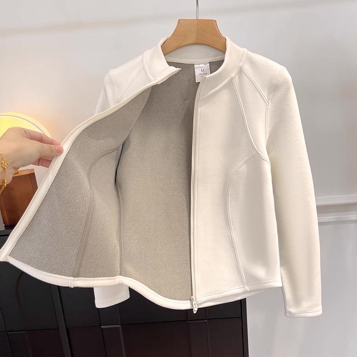 Damen Übergangsjacke mit hochschließendem Kragen und praktischen Innentaschen Drune