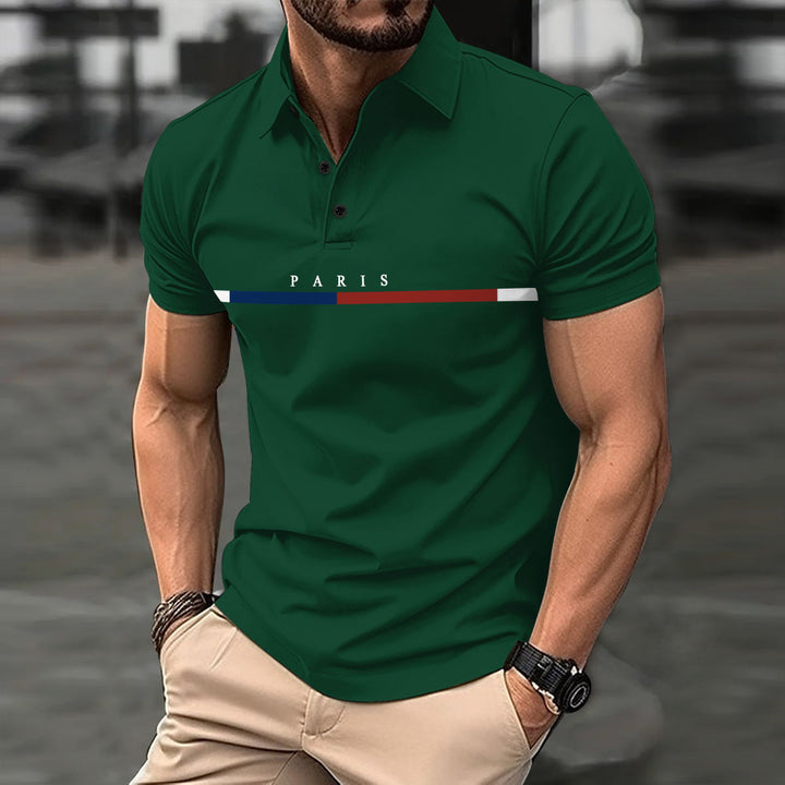 Herren Freizeit Polo Shirt Drune