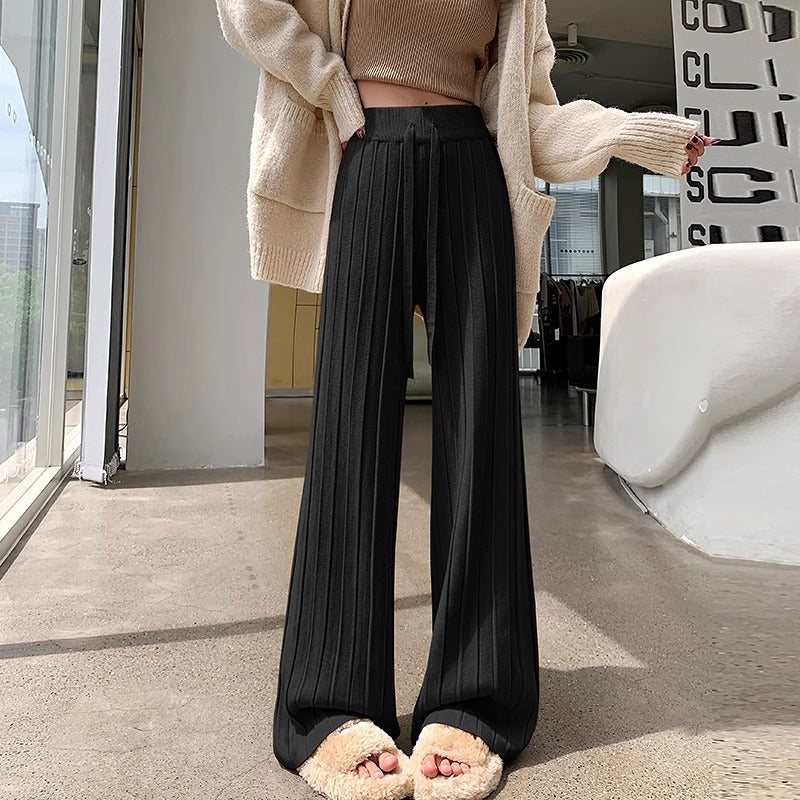 Damen Hochwertige und bequeme Plissee-Hose Drune
