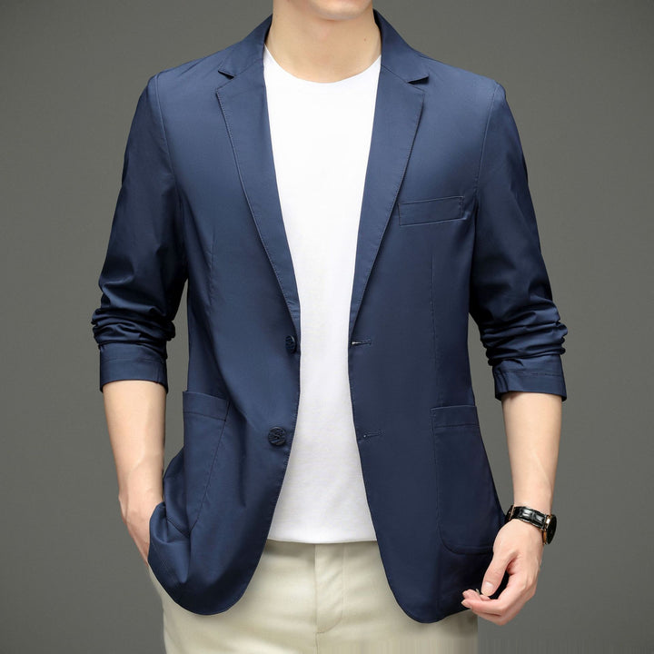 Herren legerer Blazer mit modernem Schnitt und praktischen Taschen Drune