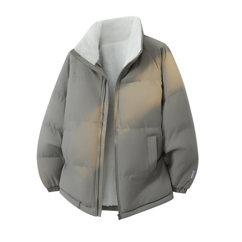 Damen Stilvolle Steppjacke mit Teddyfutter Drune