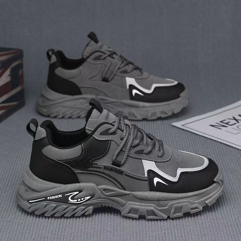 Damen Sportliche Chunky Sneakers mit zusätzlicher Dämpfung und stabiler Sohle Drune