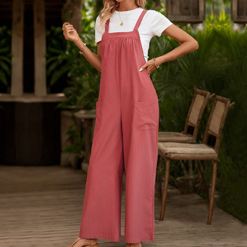 Damen Lässiger Jumpsuit Drune