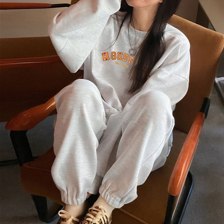 Damen Casuales Sweatpants-Set Drune