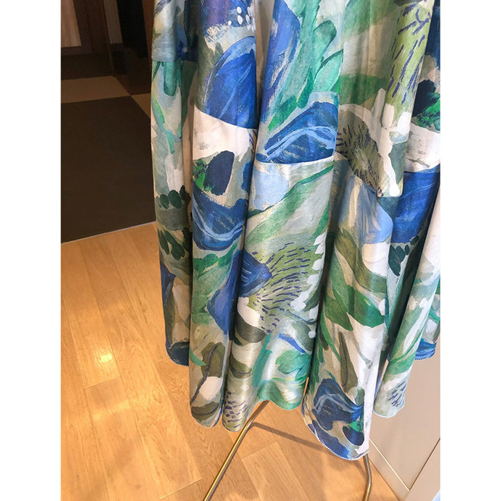 Damen Elegante und luftige Blusenkombination mit Maxi-Rock Drune